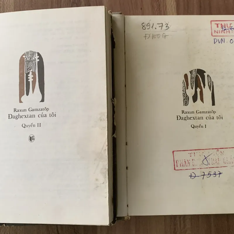 Đaghextan cúa tôi, Raxun Gamzatốp  601432