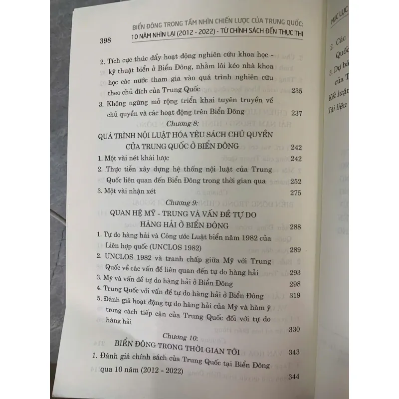 BIỂN ĐÔNG TRONG TẦM NHÌN CHIẾN LƯỢC CỦA TRUNG QUỐC - BÙI THỊ THU HIỀN (CHỦ BIÊN) 781886