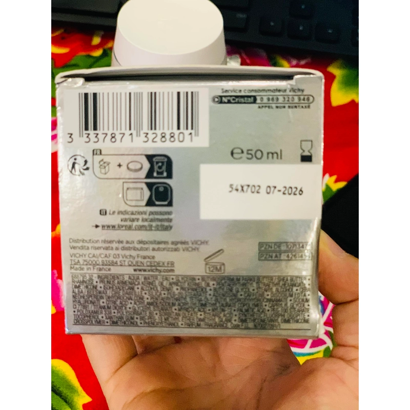 Kem dưỡng da ngăn ngừa lão hoá Vichy Liftactiv ban ngày 50ml hàng Pháp 457964