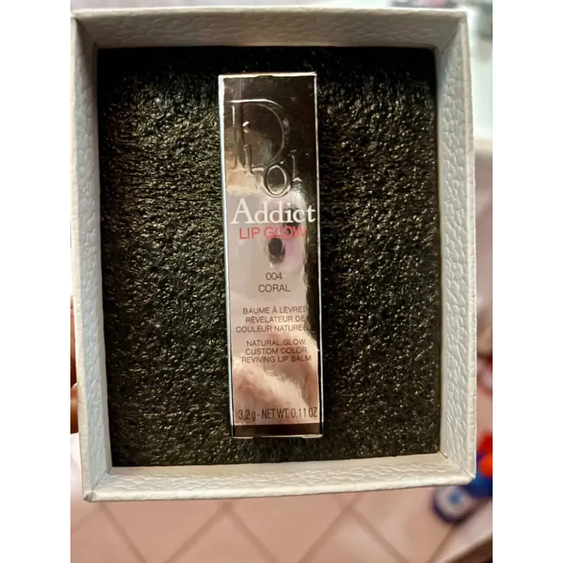 Son môi Dior Addict Lip Glow màu Coral 004 chính hãng 712014