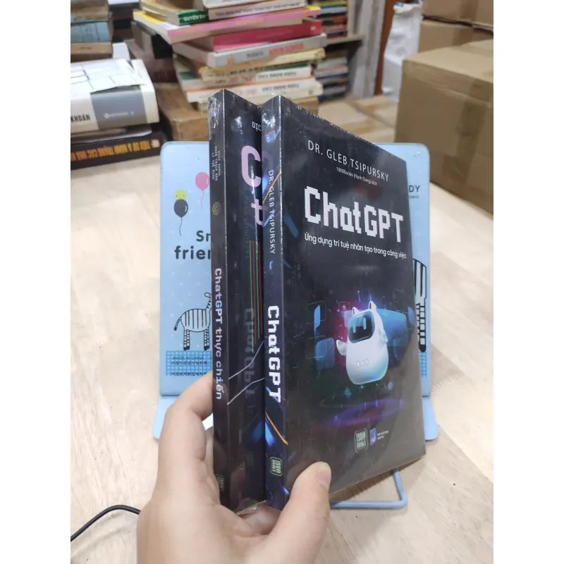 Sách: Combo 2 cuốn Chat GPT - Sách nguyên seal 799651