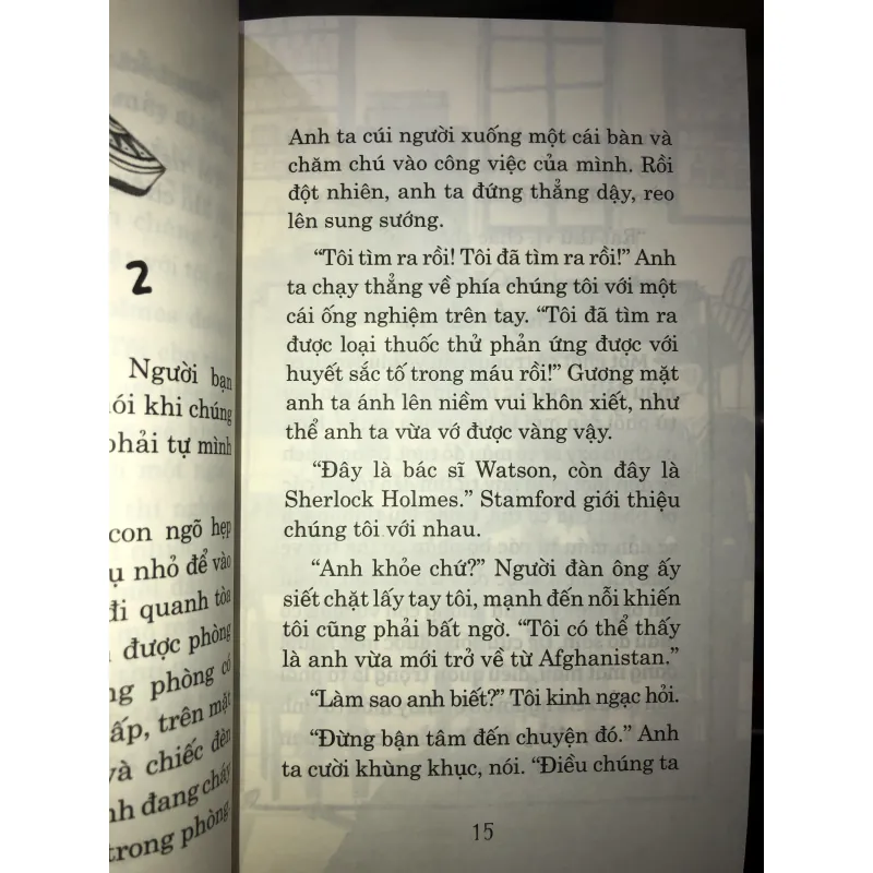 Tuyển tập Sherlock Holmes - những bí mật và báu vật bị đánh cắp - Sợi chỉ đỏ  1031226