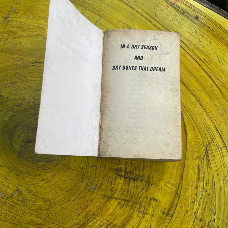 IN A DRY SEASON- DRY BONES THAT DREAM-  BY PETER ROBINSON 561840