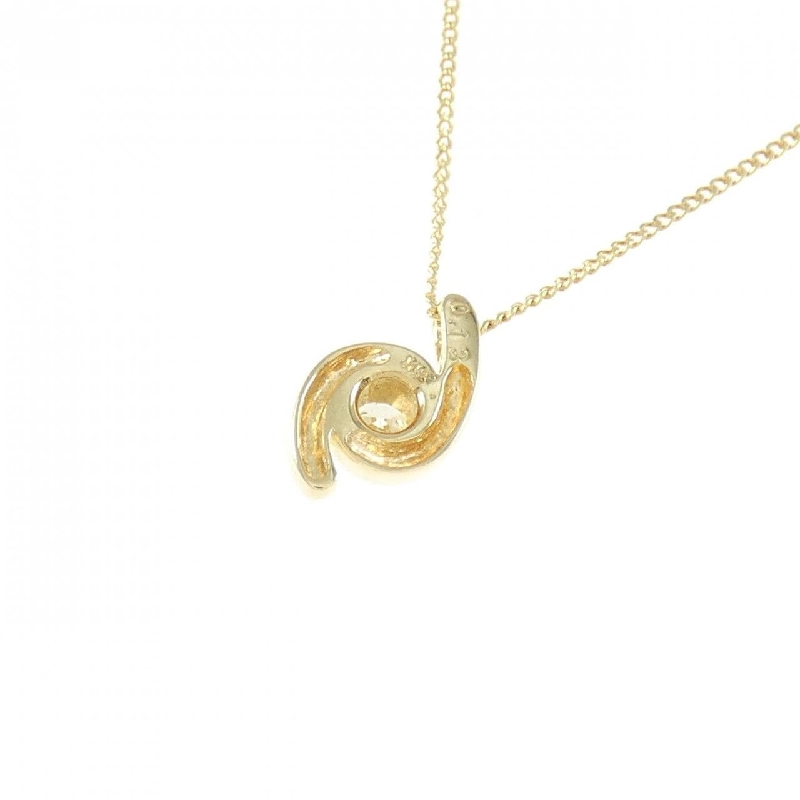 Dây chuyền kim cương K18YG 0.13CT - Hàng hiệu Authentic 866895