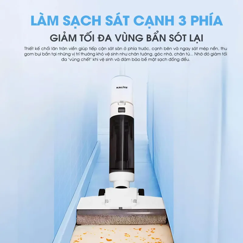 Máy hút bụi lau sàn Kalite H8 Pro – Hút bụi và lau sàn tiện lợi 957240