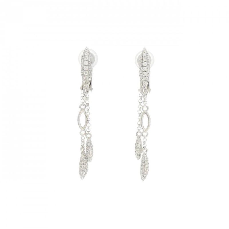 K18WG Bông tai kim cương 0.56CT - Hàng hiệu Chính hãng 878540