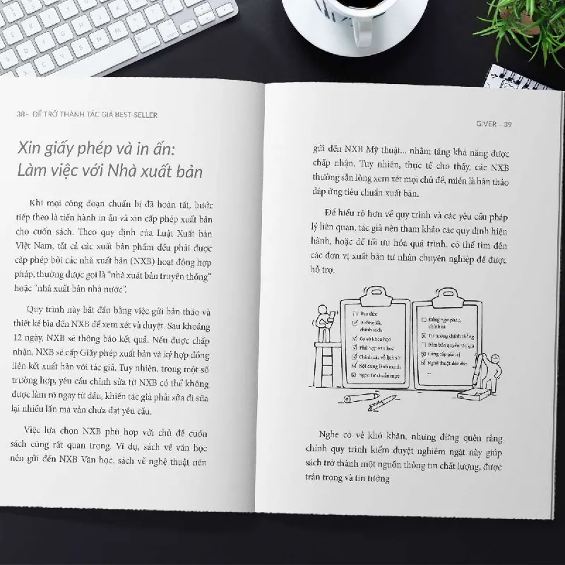 Để Trở Thành Tác Giả Best Seller - Đội Ngũ GIVER - GIVER BOOKS - MARKETING KINH DOANH 595445
