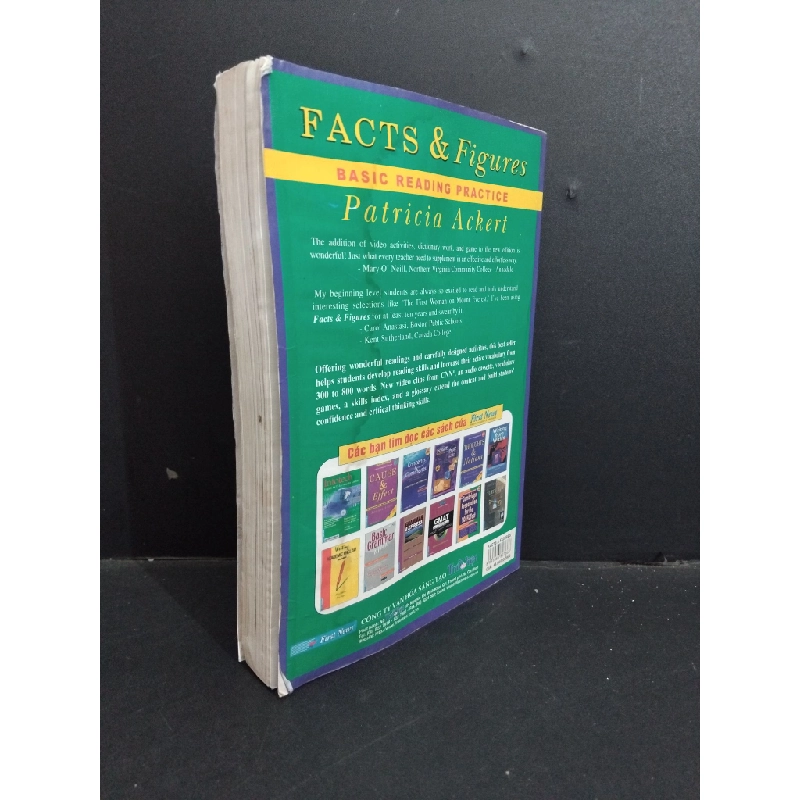 Facts & Figures mới 70% ố nhăn bìa HCM1712 Patricia Ackert HỌC NGOẠI NGỮ 355291