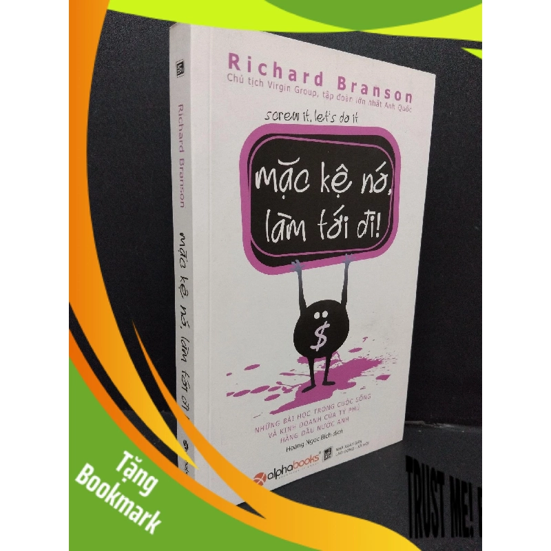 (TẶNG BOOKMARK) Mặc kệ nó, làm tới đi! Richard Branson mới 80% ố vàng 2018 RBK.ASB1809 947484