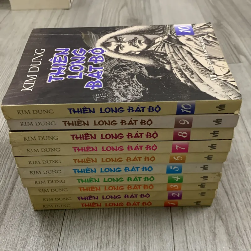 Thiên long bát bộ - kim dung. Bộ 10 tập. 4b3 722467
