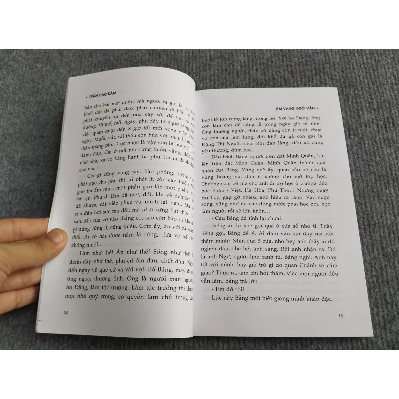 ÂM VANG NGÒI VẦN - TRẦN CAO ĐÀM 568128
