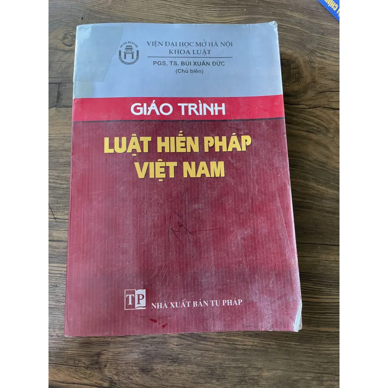 Giáo trình luật hiến pháp Việt Nam - sách luật Việt Nam , Khổ lớn  968724