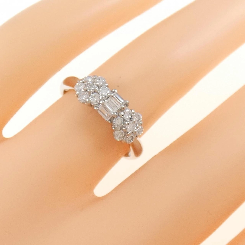 Nhẫn kim cương hoa PT 0.47CT - Hàng hiệu Authentic 856001