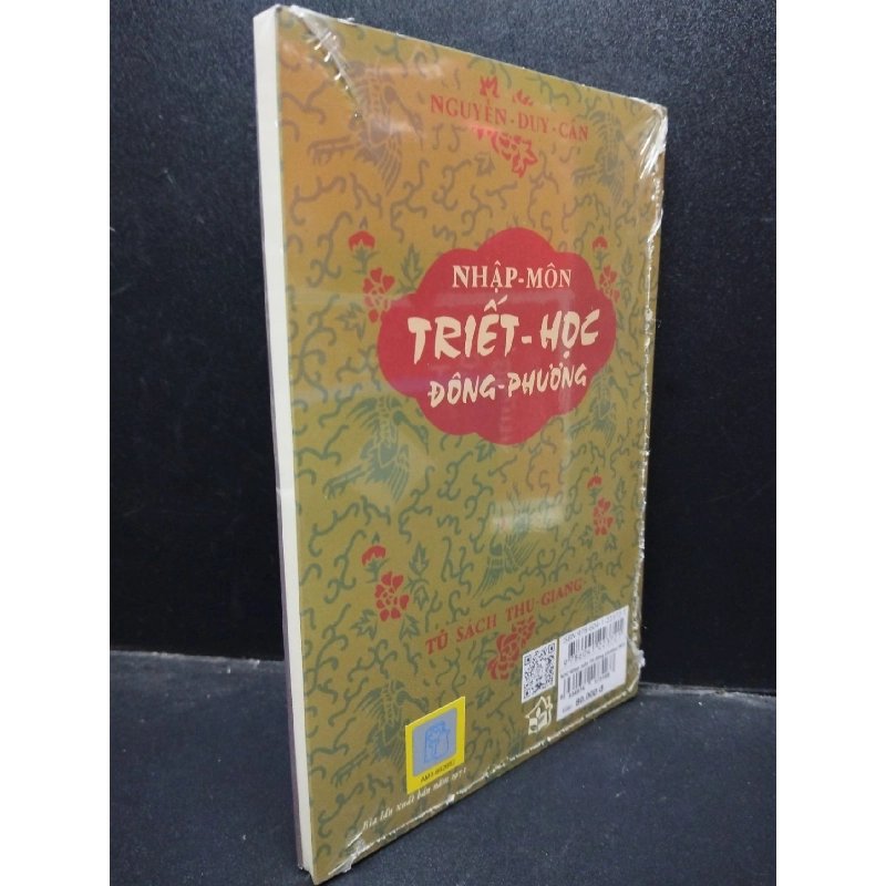 Nhập Môn Triết Học Đông Phương Nguyễn Duy Cần mới 100% HCM0904 triết học 913892