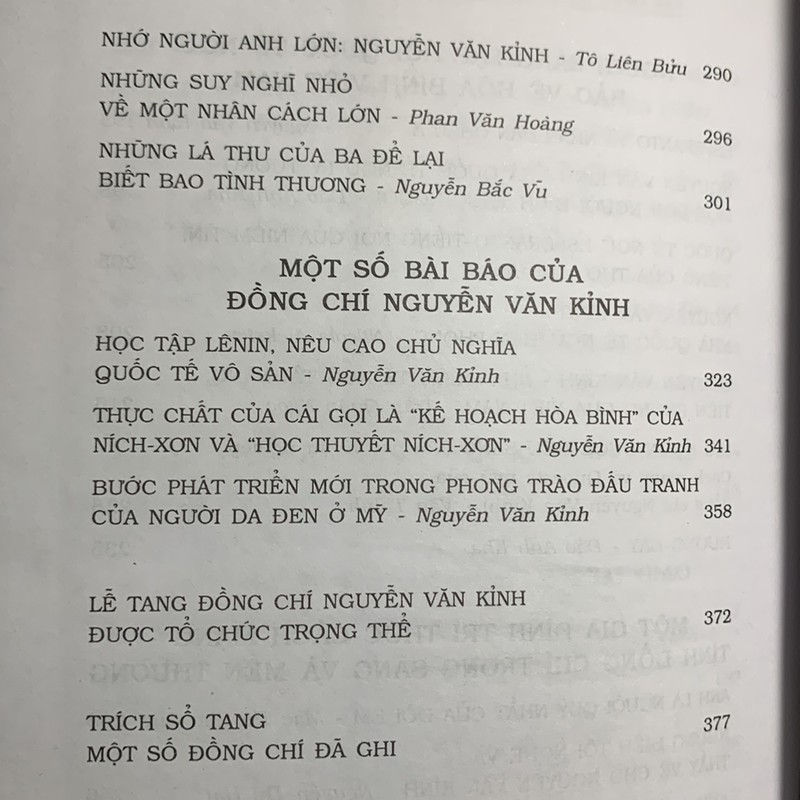 Nguyễn Văn Kỉnh sáng ngời nhân cách cộng sản 187414