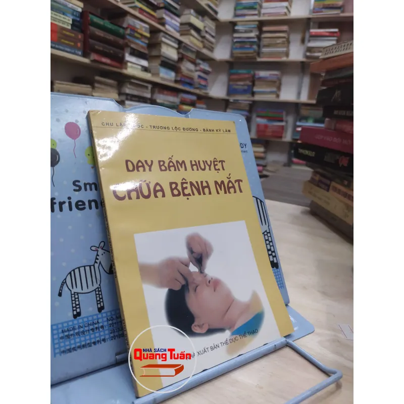 Sách - Day bấm huyệt chữa bệnh mắt - Chu Lập Quốc - Trương Lộc Đường - Bành Kỳ Lâm (A1) 564223