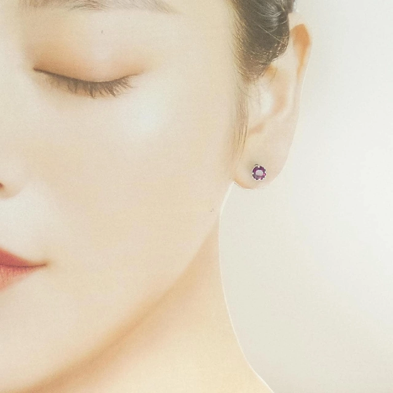 K10WG Garnet Bông tai - Hàng hiệu Chính hãng 874511