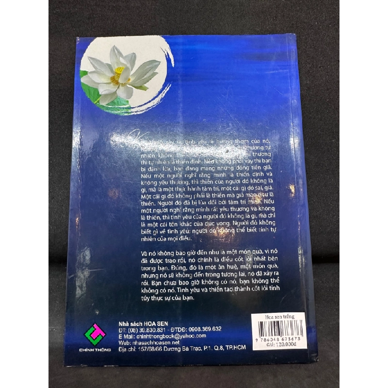 Hoa Sen Trắng - Osho, Mới 90%, 2016 SBM1004 450536