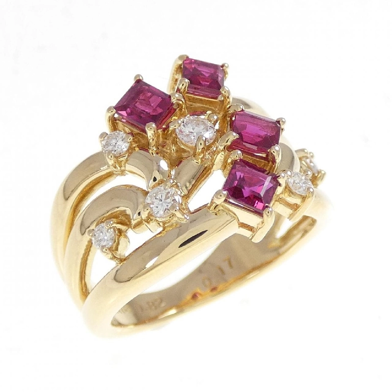 Nhẫn Ruby Tasaki 0.82CT - Hàng hiệu Chính hãng 836095