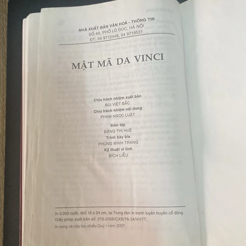 Mật mã da Vinci 2007 469988