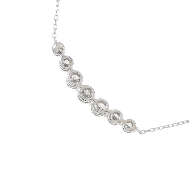 K18WG Dây chuyền kim cương 0.7CT - Hàng hiệu Chính hãng 857054