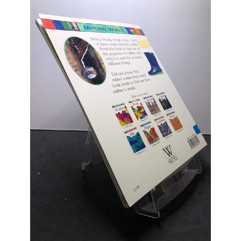 Rubber mới 85% bẩn nhẹ Material World HPB2707 NGOẠI VĂN 458547