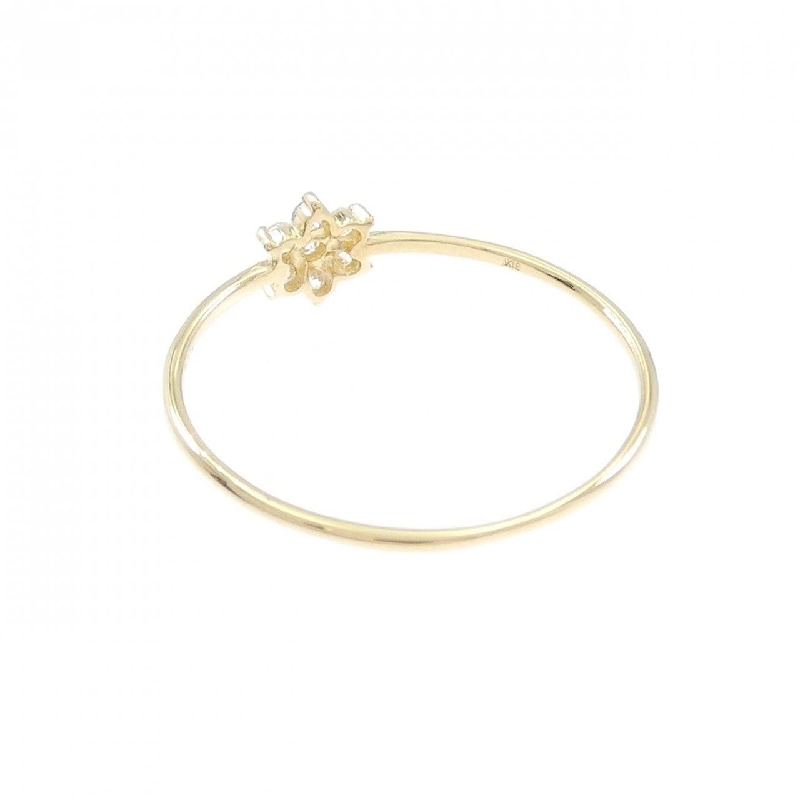 Nhẫn kim cương hoa K18YG 0.10CT - Hàng hiệu Authentic 851074