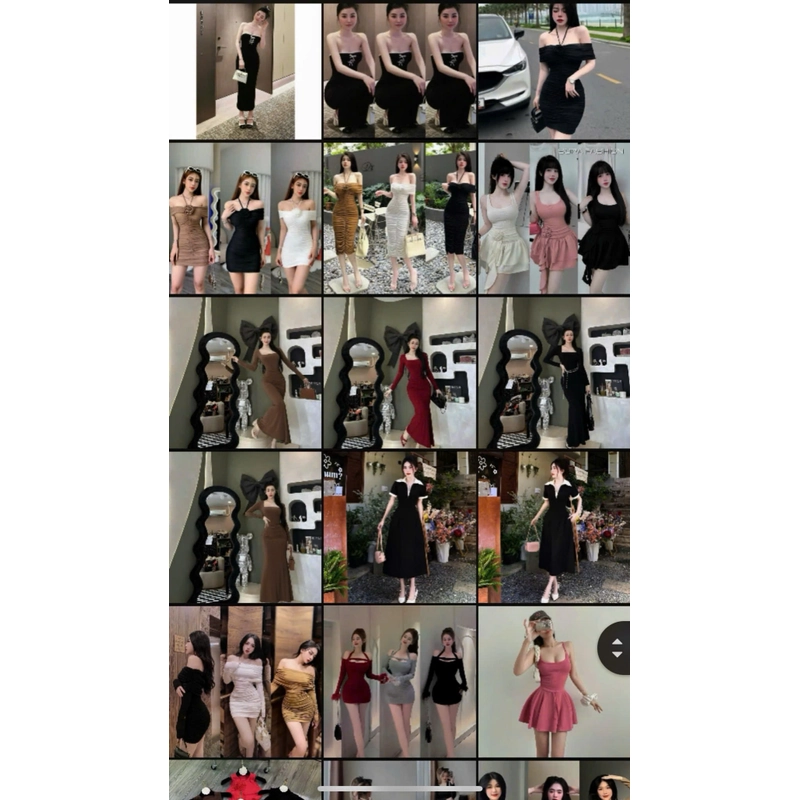 Đầm body đồng giá 69k 545498