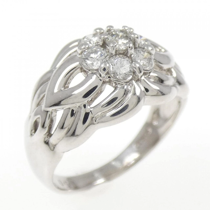 Nhẫn kim cương hoa PT900 0.50CT 669054