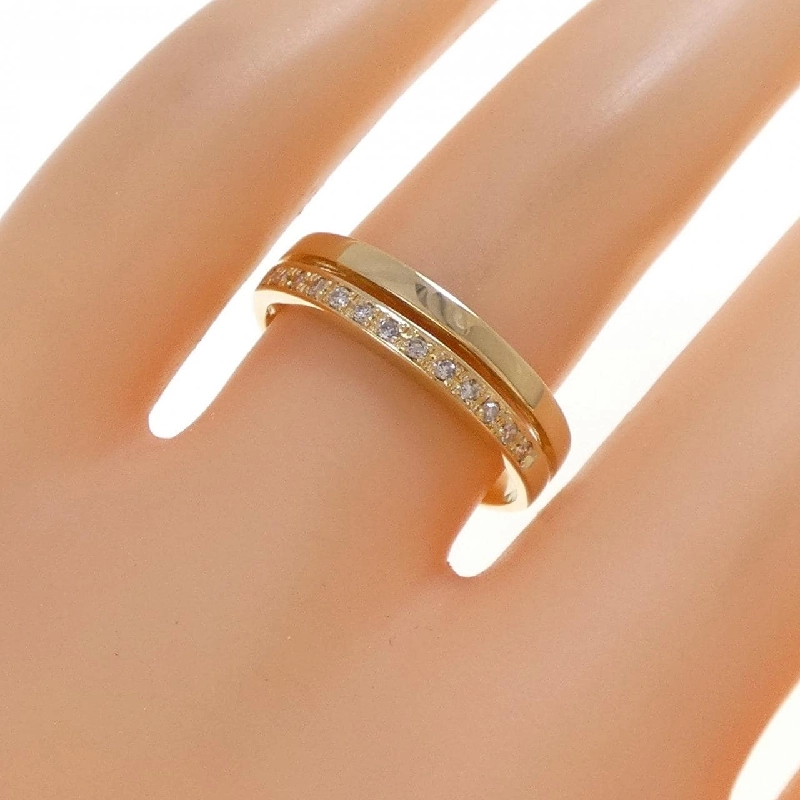 Nhẫn kim cương K18YG - Hàng hiệu Authentic 848713