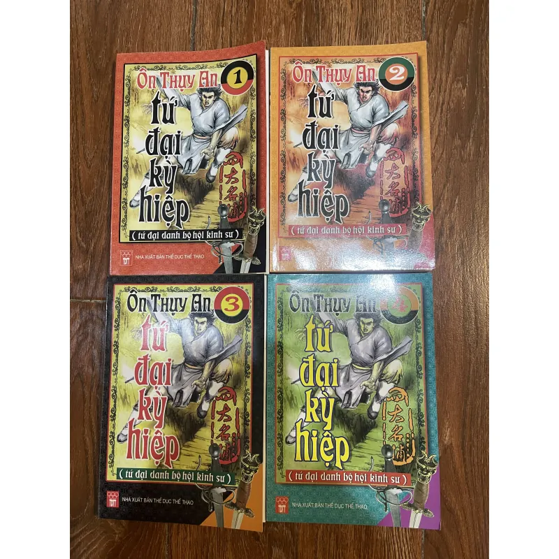 Tứ đại kỳ hiệp trọn bộ 4 tập - Ôn Thụy An (t4) 994806