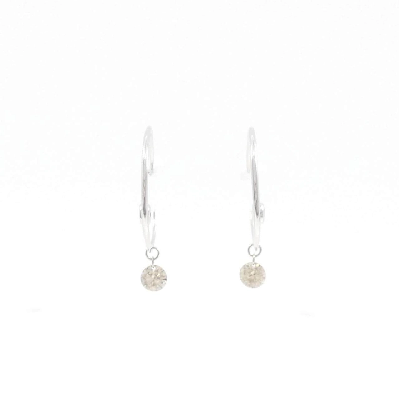 K18WG Bông tai kim cương 0.50CT - Hàng hiệu Chính hãng 864702