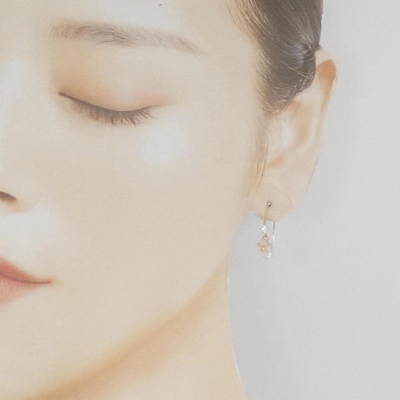 K10YG Hoa tai đá màu - Hàng hiệu Chính hãng 870007