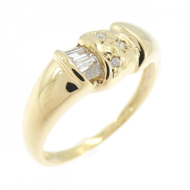 Nhẫn kim cương K18YG 0.09CT - Hàng hiệu Authentic 853433