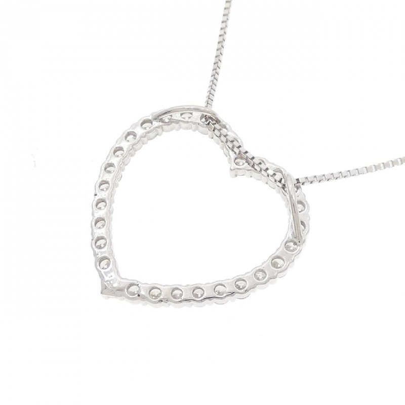 Dây chuyền kim cương hình trái tim K18WG 1.00CT - Hàng hiệu Chính hãng 862833