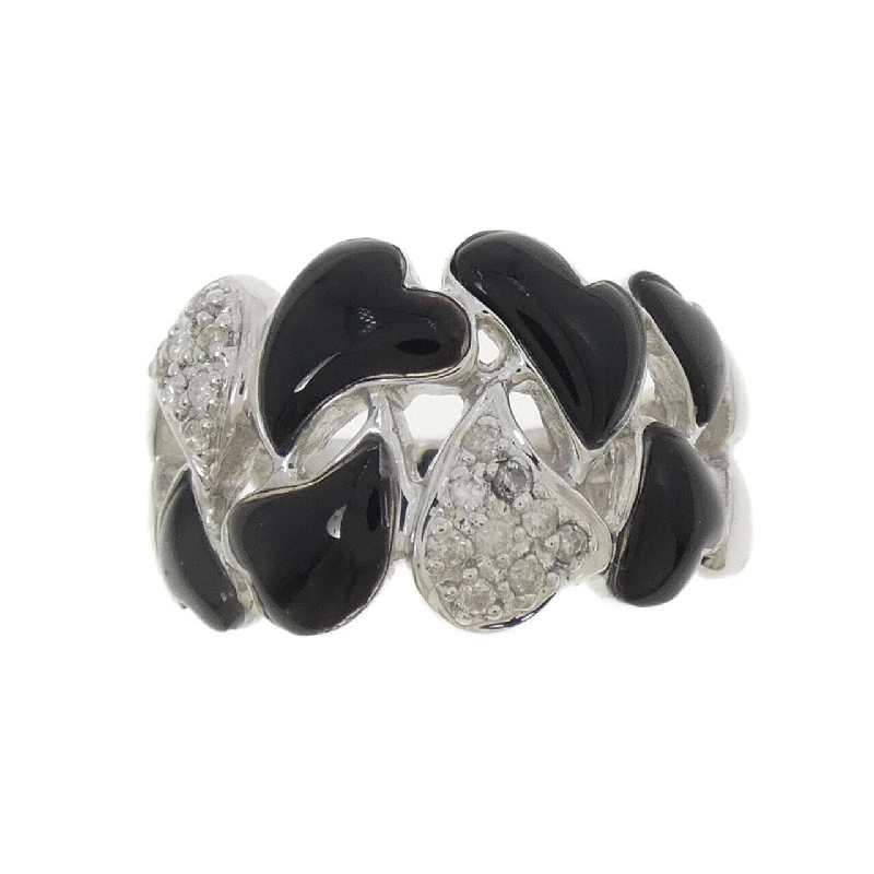 Nhẫn Onyx Hình Trái Tim K18WG - Hàng hiệu Chính Hãng 851698