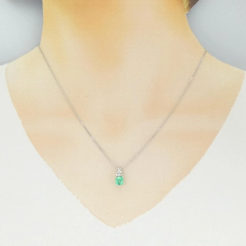 Dây chuyền Emerald PT900/PT850 - Hàng hiệu Chính hãng 856603