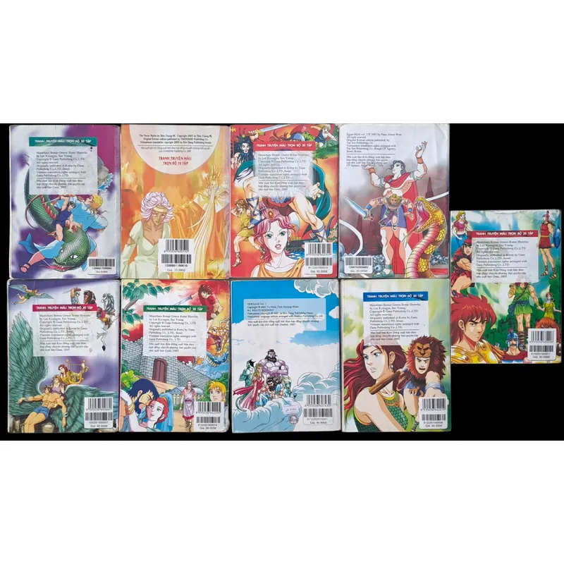 Set lẻ linh tinh truyện tranh Thần thoại 720086