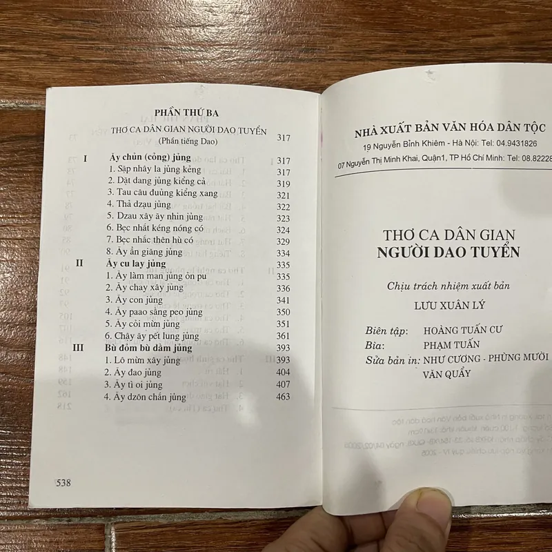 Thơ ca dân gian người dao tuyển (k1) 692683