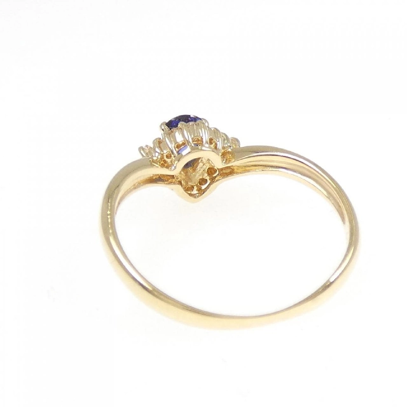 Nhẫn Sapphire K18YG 0.23CT - Hàng hiệu Chính hãng 851936