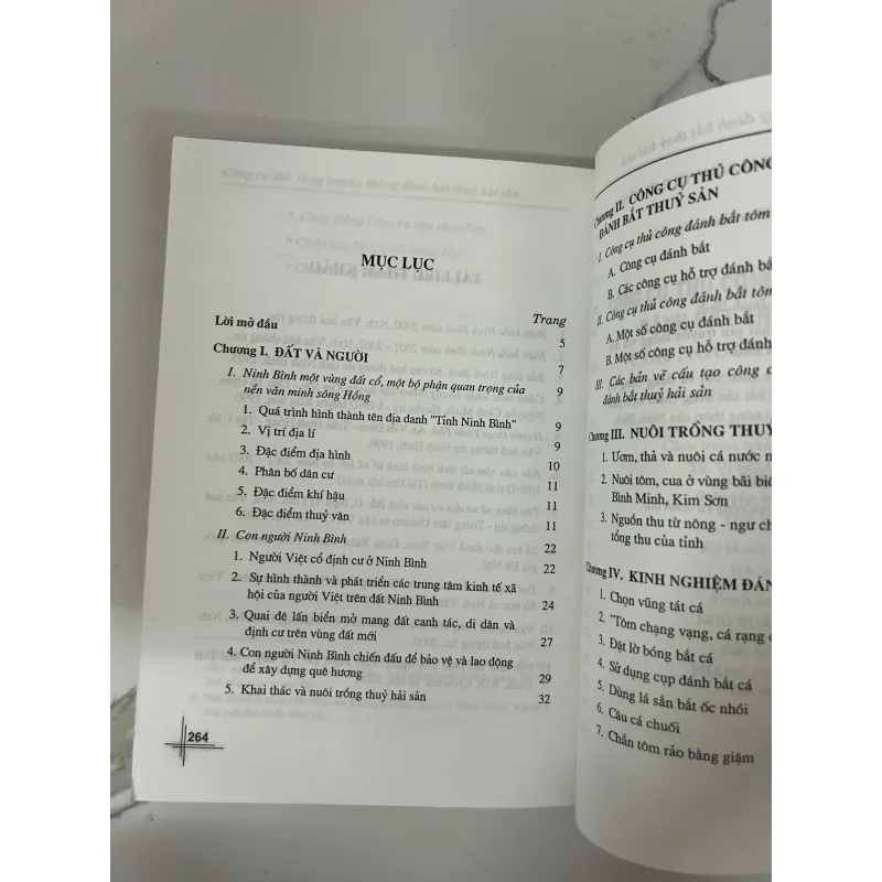 Công cụ thủ công truyền thống đánh bắt thuỷ hải sản của người Ninh Bình 781174