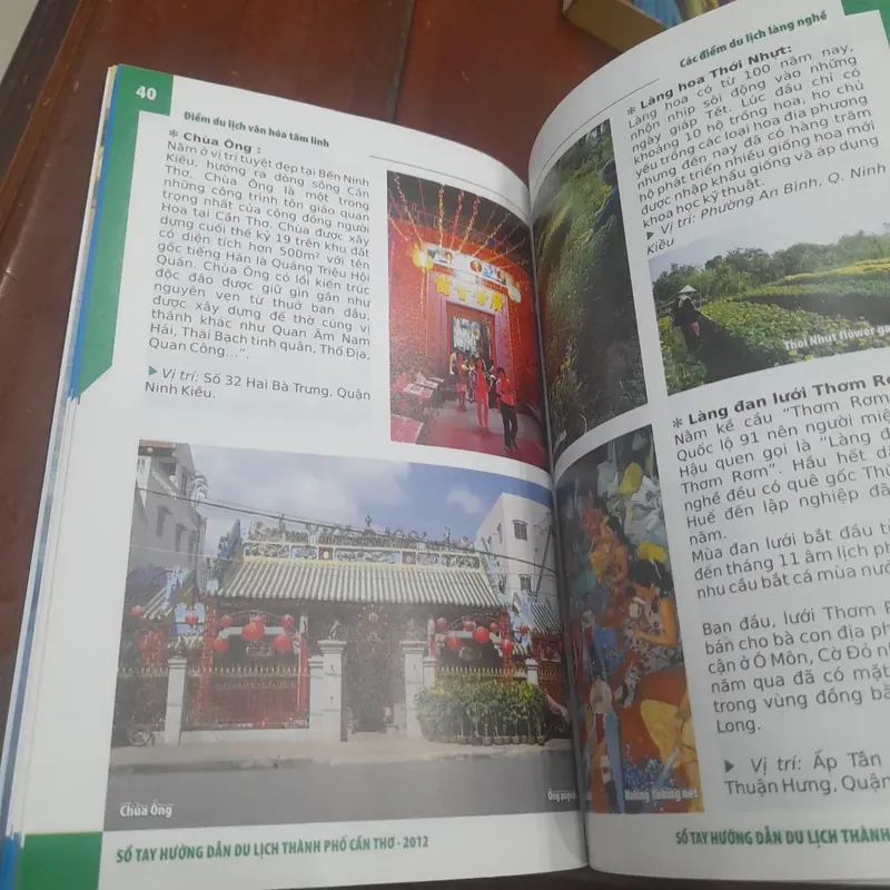 Sổ tay hướng dẫn du lịch CẦN THƠ (kèm bản đồ) 702959