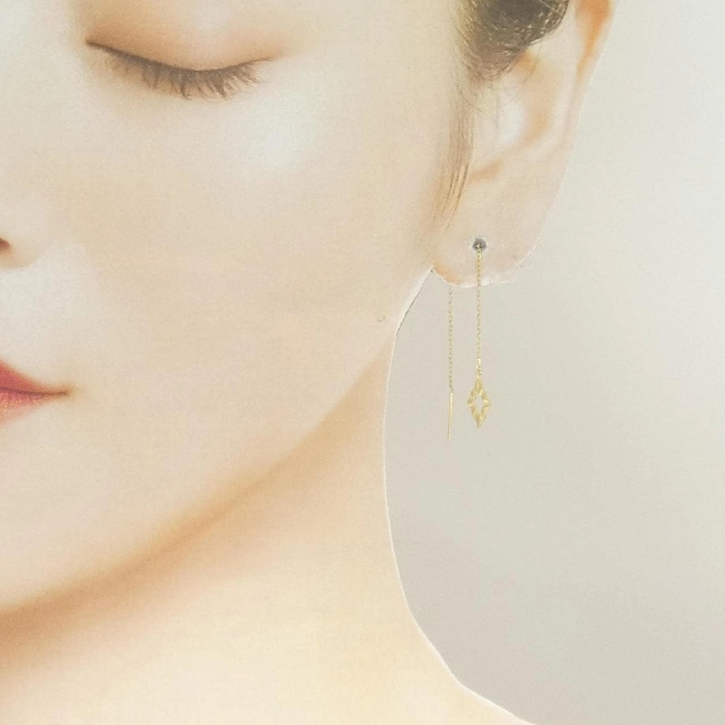 K18YG Bông tai - Hàng hiệu Chính hãng 863526