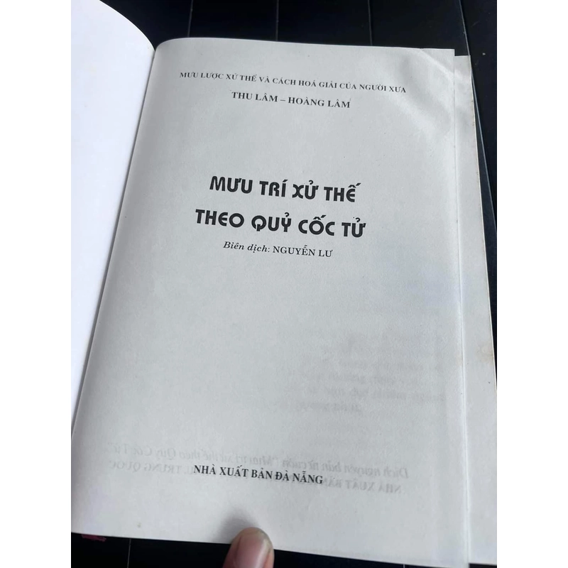 MƯU TRÍ XỬ THẾ THEO QUỈ CỐC TỬ 290438