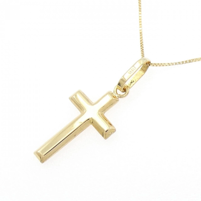 K18YG Dây chuyền hình chữ thập - Hàng hiệu Chính hãng 856332