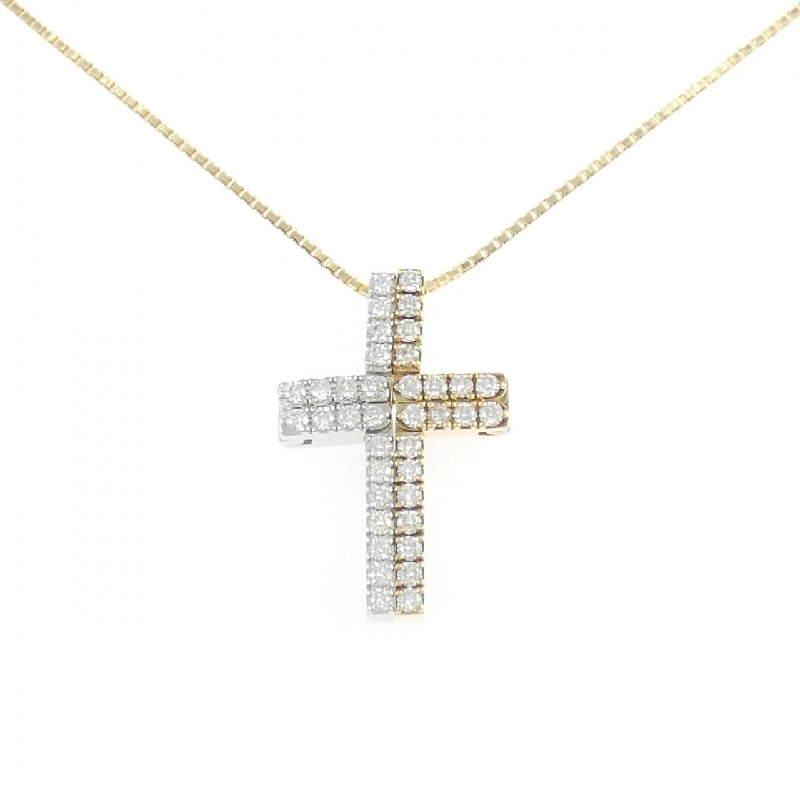 K18YG/K18WG Dây chuyền kim cương 0.32CT - Hàng hiệu Chính hãng 862275