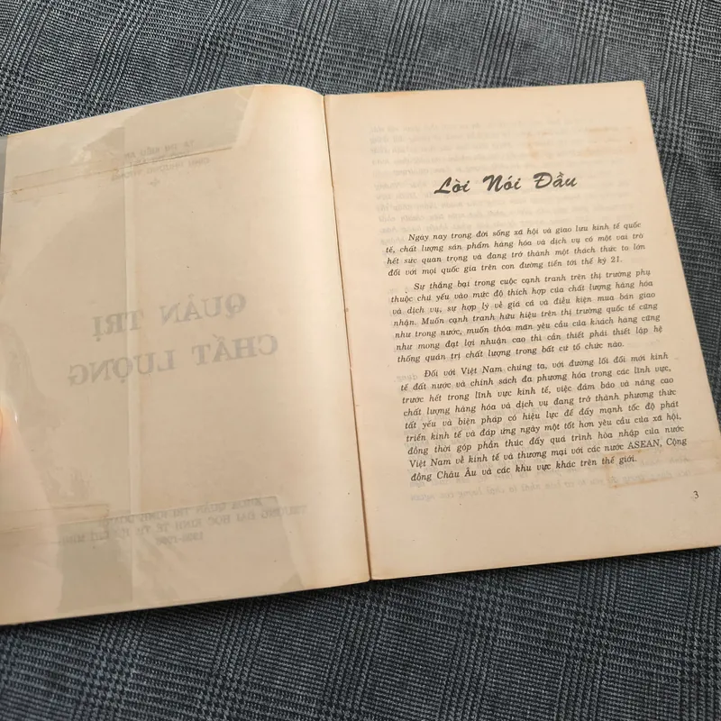 Quản Trị Chất Lượng -  Tạ Thị Kiều An, Ngô Thị Ánh & Đinh Phượng Vương - Năm 1995-1996 607282