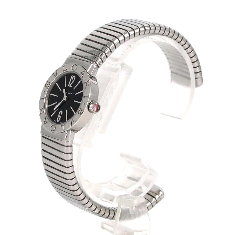 Bulgari Bulgari Bulgari Tubogas Kích thước M BBL262TS/BBL262TBSS SS Quartz - Hàng hiệu Chính hãng 876178