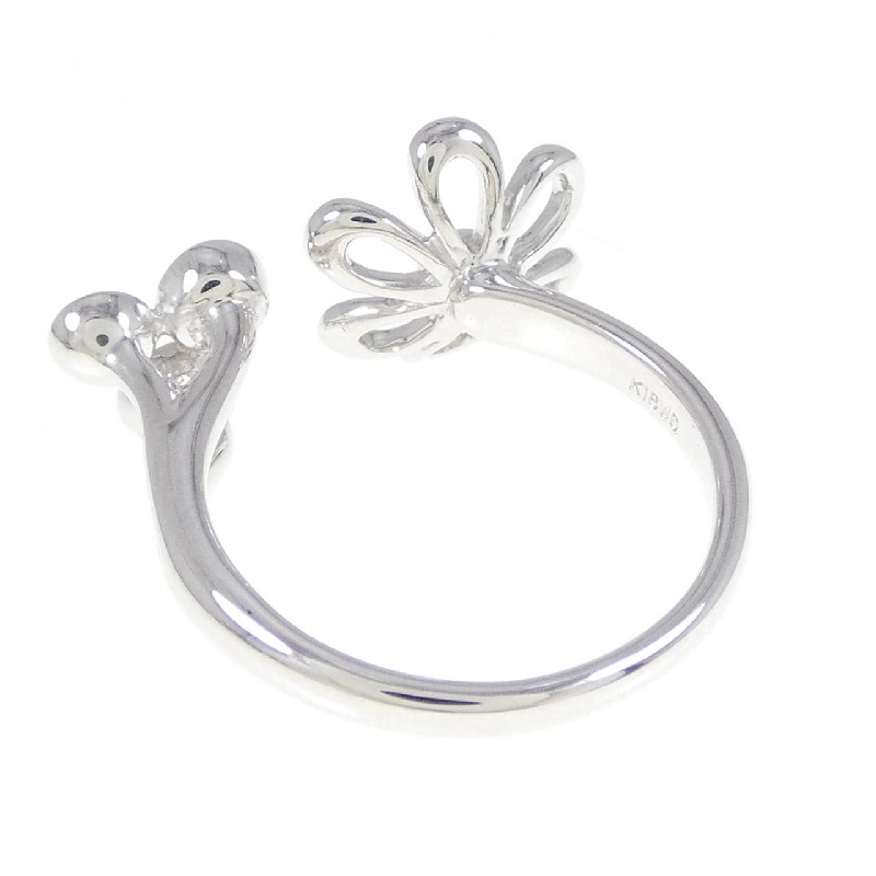 Nhẫn đá màu K18WG - Hàng hiệu Authentic 858709