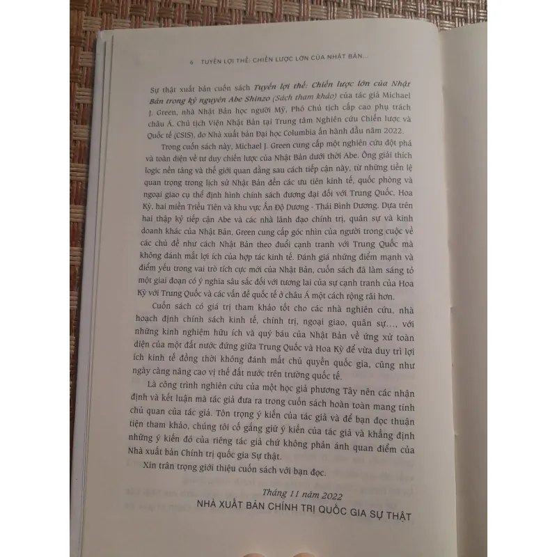 ABE SHINZO TUYẾN LỢI THẾ CHIẾN LƯỢC LỚN... 755821